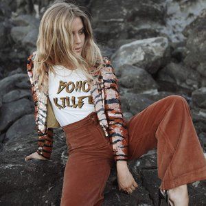 NWT Sugarhigh Lovestoned Boho Killer Graphic Tee S